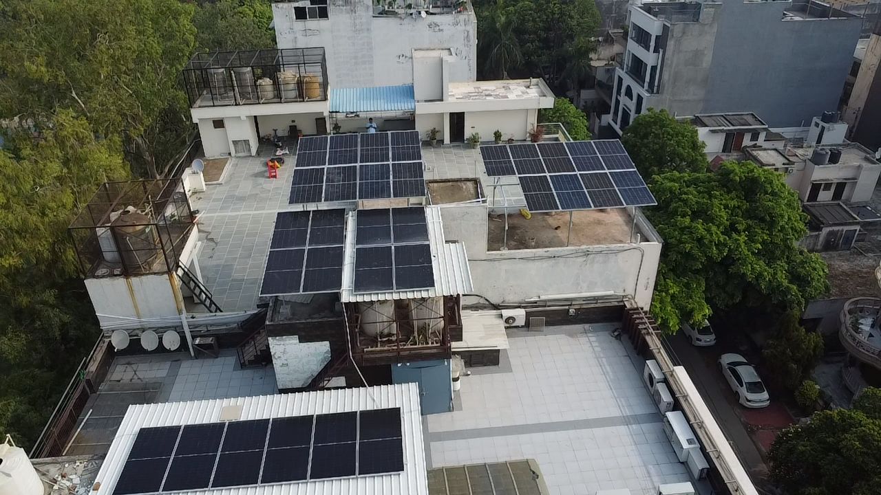 Society Rooftop Solar Plant Installation