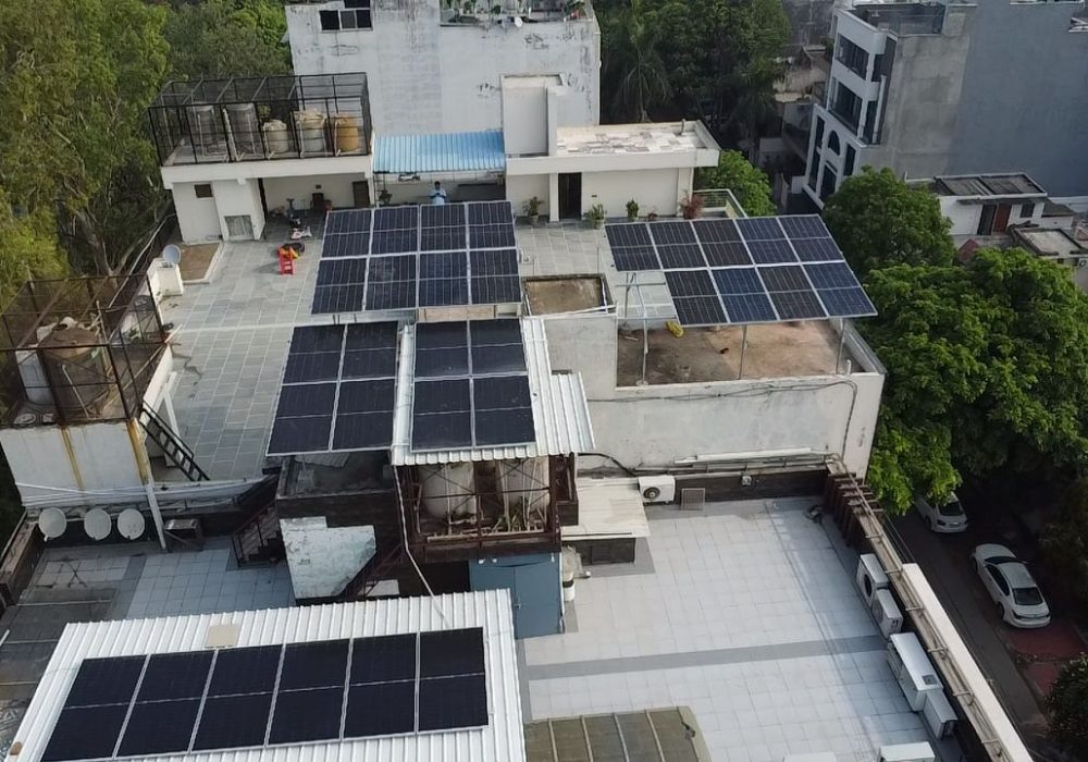 Society Roof Top Solar Plant Installation